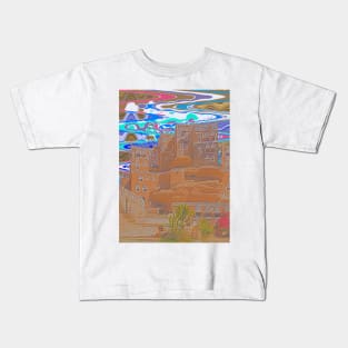 Yemen Sanaa City V1 Kids T-Shirt